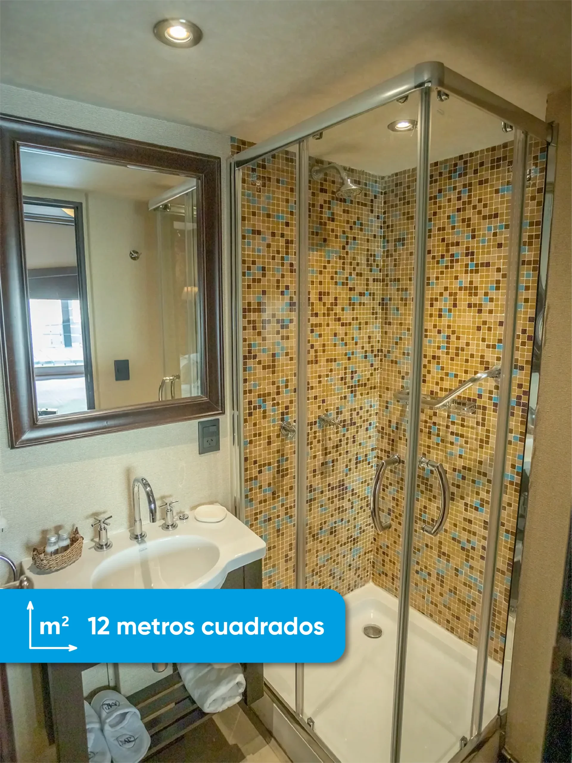 Cama del camarote Deluxe del catamarán, Espíritu de los Glaciares