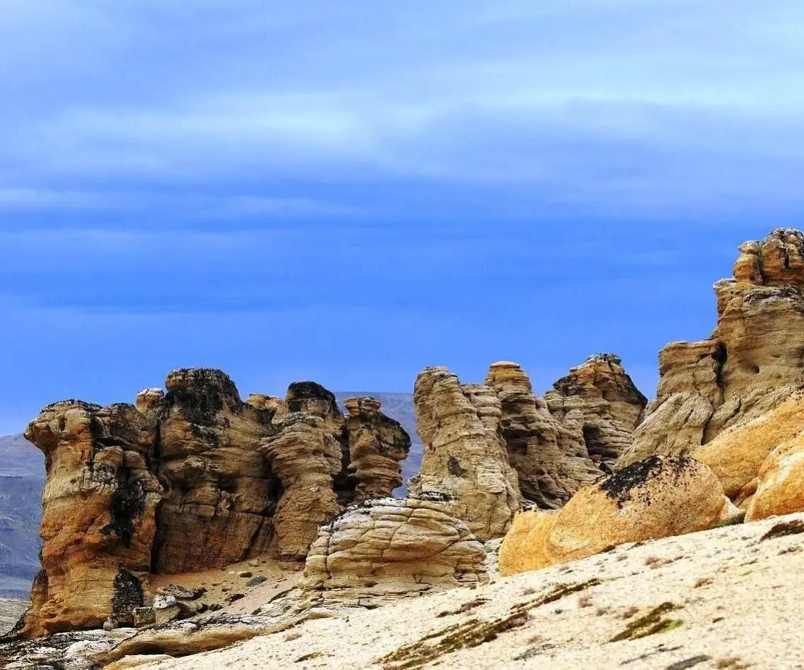 Mirador de los Balcones de Calafate a 950 metros sobre el Lago Argentino.